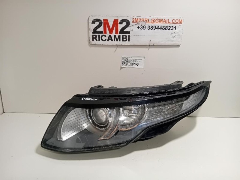 Proiettore ANT SX BJ32-13W030-DD Land Rover Range Rover Evoque I 2011