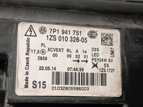 Proiettore ANT SX 7P1941751 Volkswagen Touareg III 2010