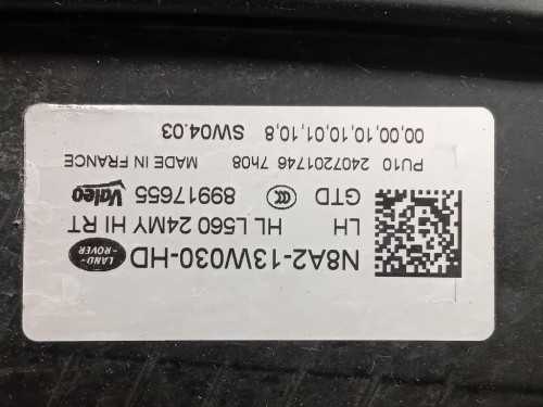 Proiettore ANT SX N8A2-13W030-HD Land Rover Range Rover Velar 2023