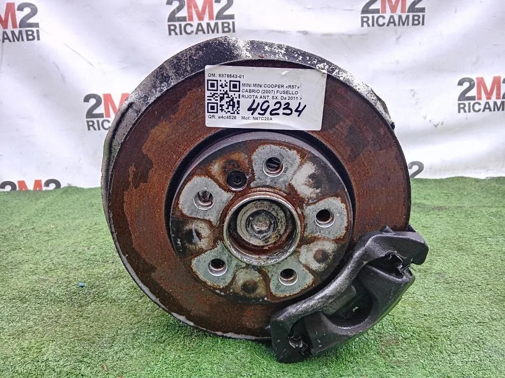 Fusello Ruota ANT SX 6876643-01 Mini MINI Cooper R57 Cabrio 2007