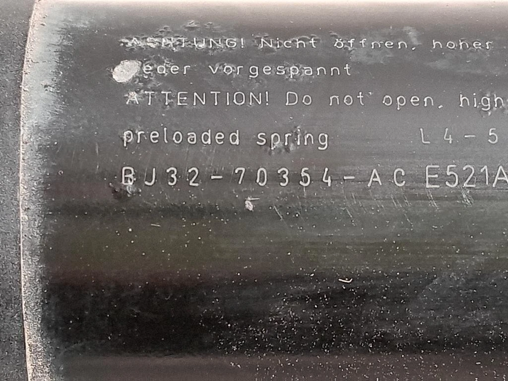 Ammortizzatore Portello POST DX BJ32-70354-AC Land Rover Range Rover Evoque I 2011