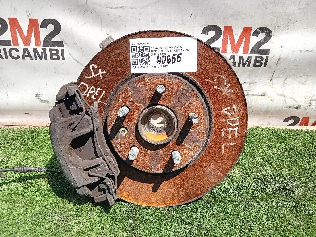 Fusello Ruota ANT SX 39030299 Opel Astra K 2016
