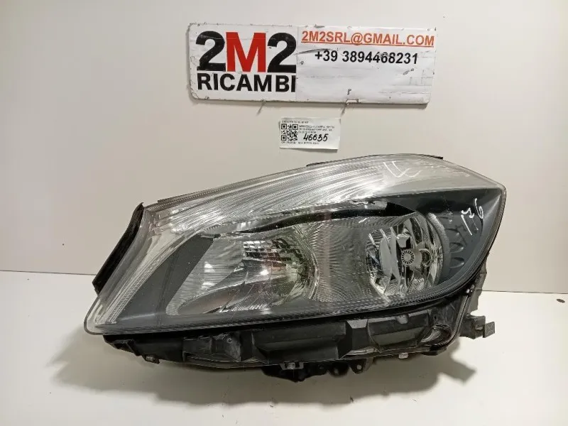 Proiettore ANT SX A176 820 03 61 KZ Mercedes Classe A W176 2013