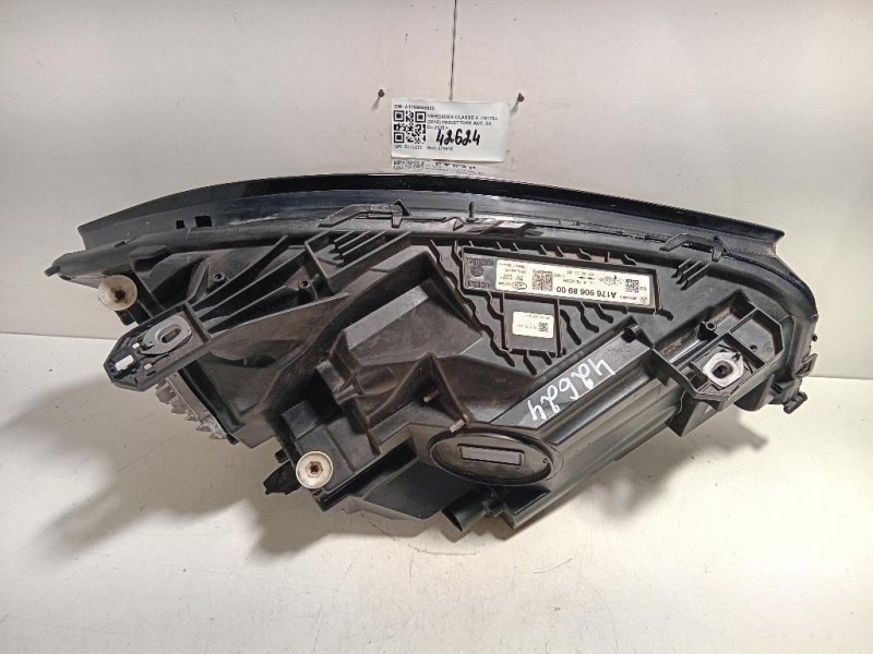 Proiettore ANT SX A1769068900 Mercedes Classe A W176 2015