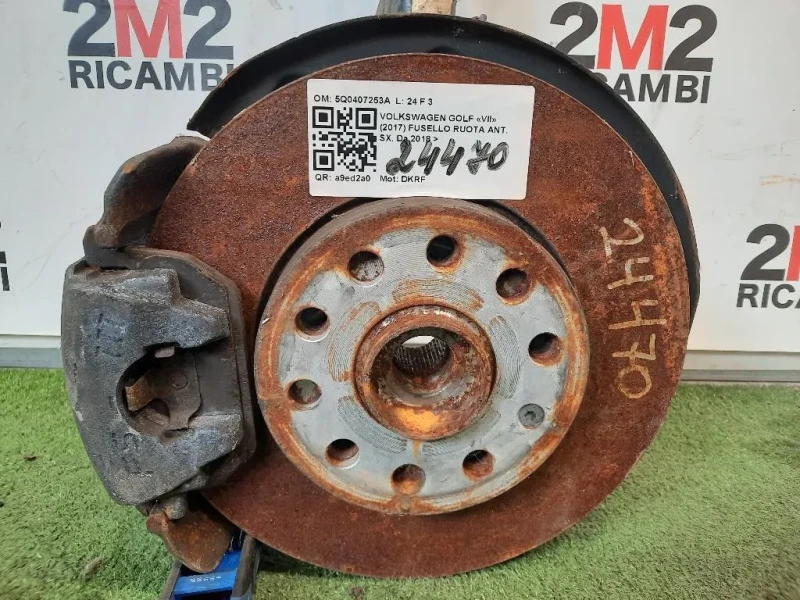 Fusello Ruota ANT SX 5Q0407253A FUSELLO AMMORTIZZATORE MECCANICA Volkswagen GOLF VII 2017