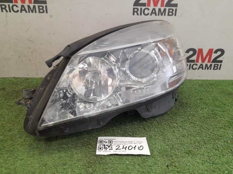 Proiettore ANT SX A2048208561 Mercedes Classe C W204 2007