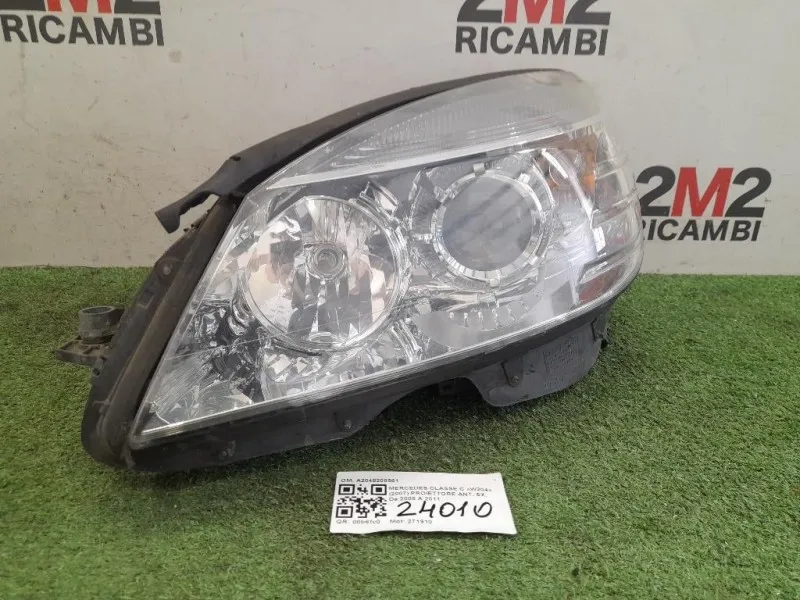 Proiettore ANT SX A2048208561 Mercedes Classe C W204 2007