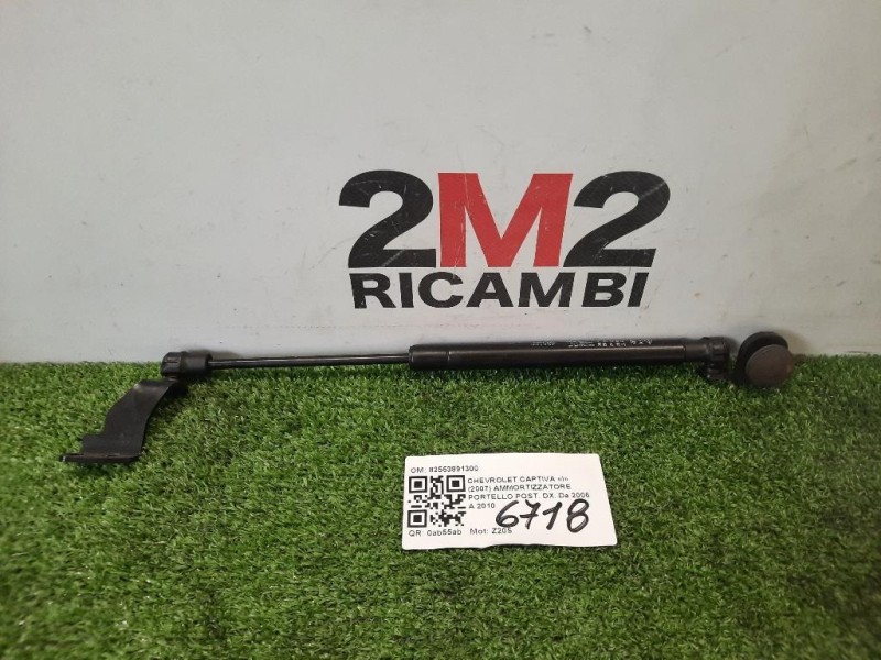Ammortizzatore Portello POST DX 82553891300 Chevrolet Captiva I 2007