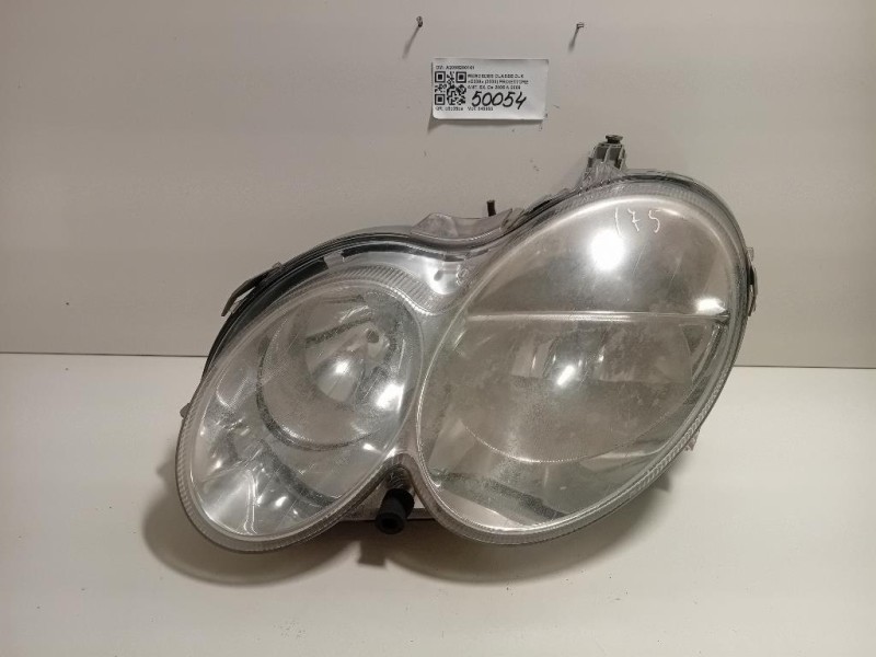Proiettore ANT SX A2098200161 Mercedes Classe CLK C209 2003