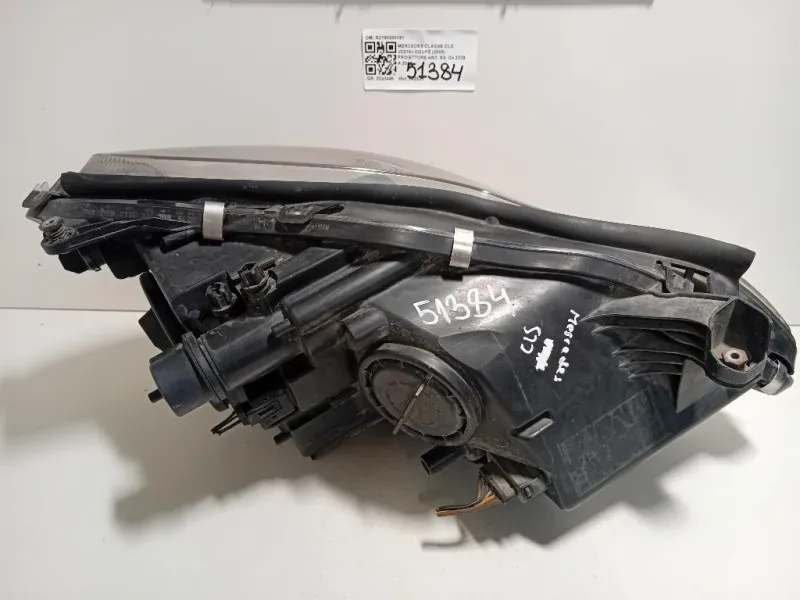 Proiettore ANT SX A2198200161 Mercedes Classe CLS C219 Coupé 2005