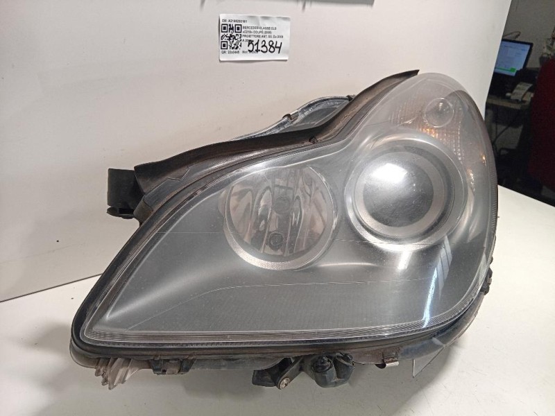 Proiettore ANT SX A2198200161 Mercedes Classe CLS C219 Coupé 2005