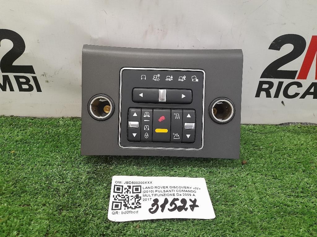 Pulsanti Comando Multifunzione JBD500200XXX Land Rover Discovery IV 2010
