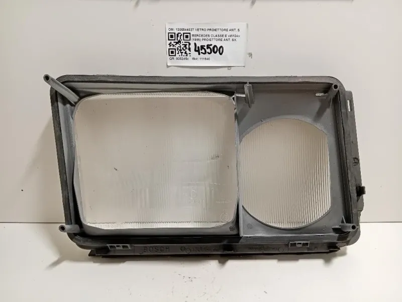 Proiettore ANT SX 1305544027 VETRO PROIETTORE ANT SX Mercedes Classe E W124 1985