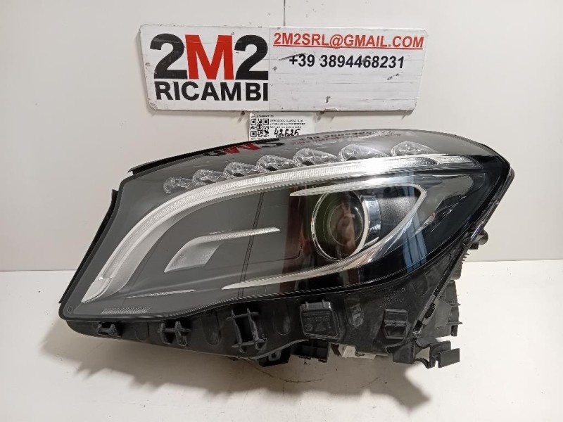 Proiettore ANT SX A1569063100 Mercedes Classe GLA X156 2014