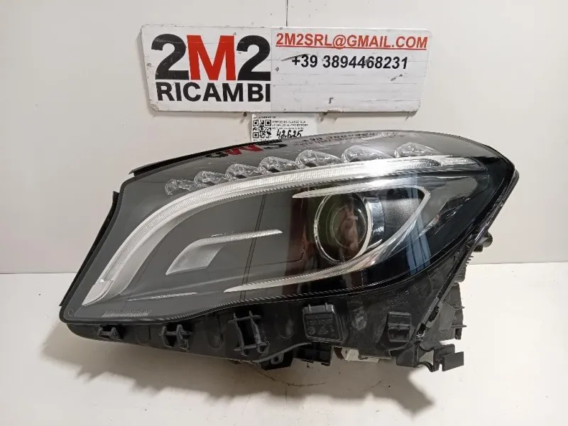 Proiettore ANT SX A1569063100 Mercedes Classe GLA X156 2014