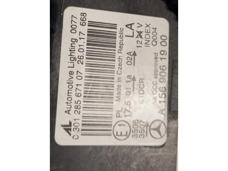 Proiettore ANT SX A1569061900 Mercedes Classe GLA X156 2014