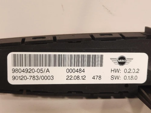 Pulsanti Comando Multifunzione 9804920-05 Mini Countryman ONE R60 2014