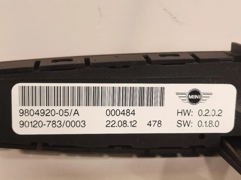 Pulsanti Comando Multifunzione 9804920-05 Mini Countryman ONE R60 2014