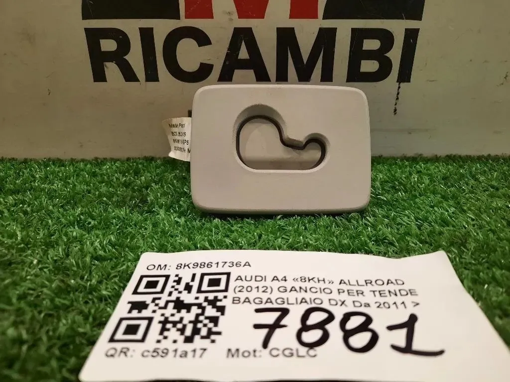 Gancio PER Tende Bagagliaio DX 8K9861736A Audi A4 8KH Allroad 2012