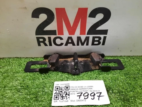 Gancio Serratura Portello POST 31276686 GANCIO Volvo XC60 I 2009