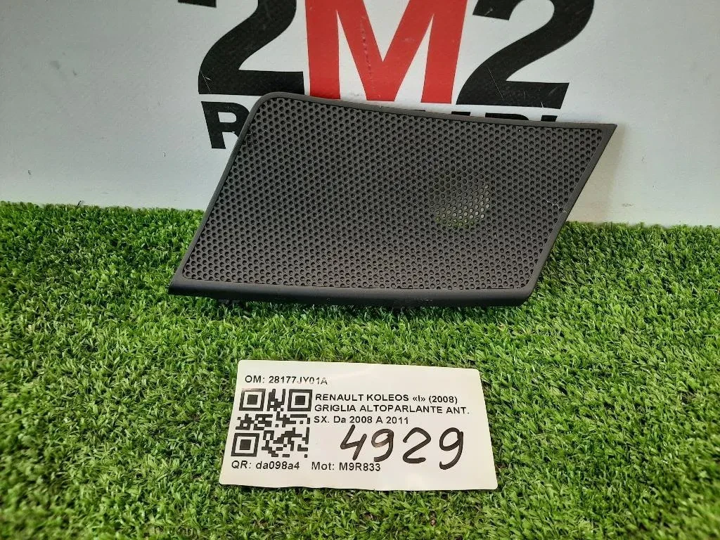 Griglia Altoparlante ANT SX 28177JY01A PANNELLO Renault Koleos I 2008
