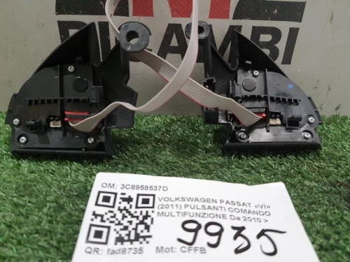 Pulsanti Comando Multifunzione 3C8959537D Volkswagen Passat VI 2011