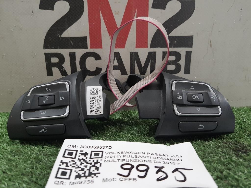 Pulsanti Comando Multifunzione 3C8959537D Volkswagen Passat VI 2011
