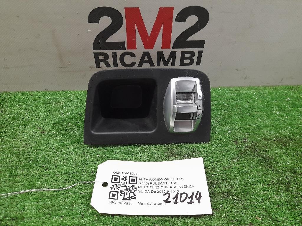 Pulsantiera Multifunzione Assistenza Guida 156089959 Alfa Romeo Giulietta 2010
