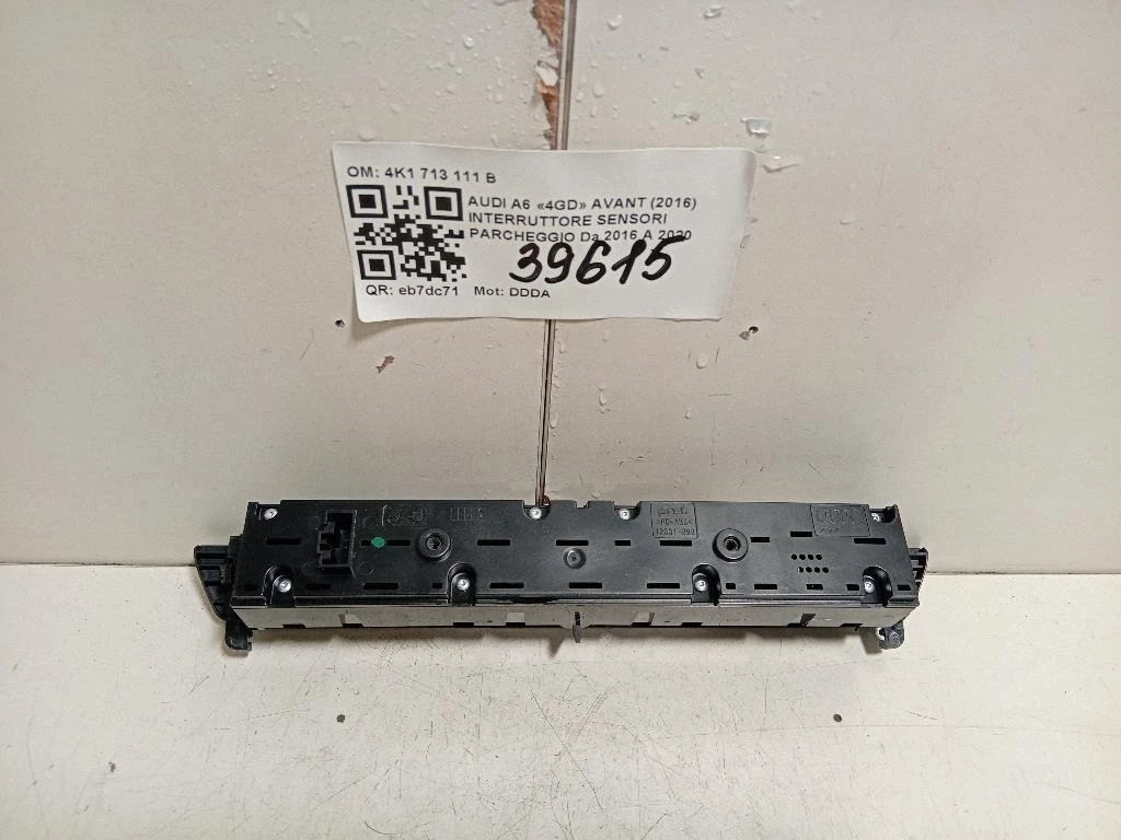 Pulsantiera Multifunzione Centrale 4K0 925 301 Audi A6 4GD Avant 2016