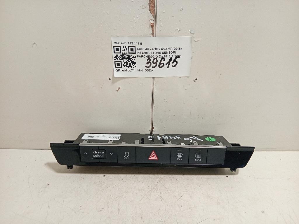 Pulsantiera Multifunzione Centrale 4K0 925 301 Audi A6 4GD Avant 2016