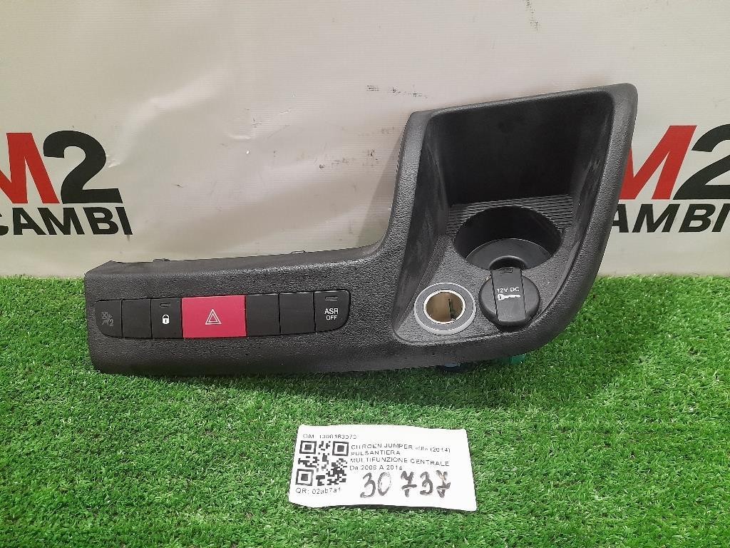 Pulsantiera Multifunzione Centrale 1308183070 Citroen Jumper III 2014
