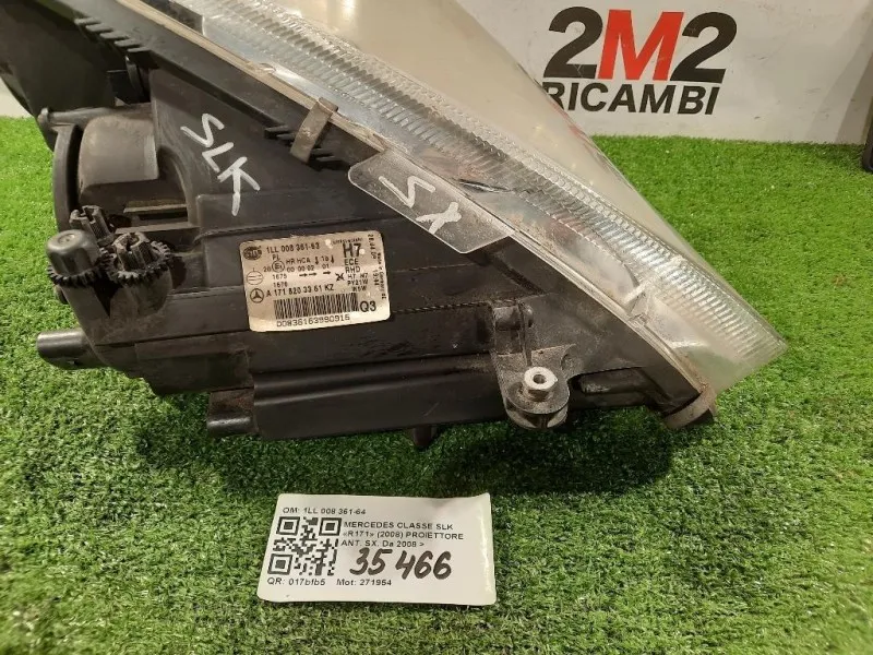 Proiettore ANT SX A1718203361 Mercedes Classe SLK R171 2008