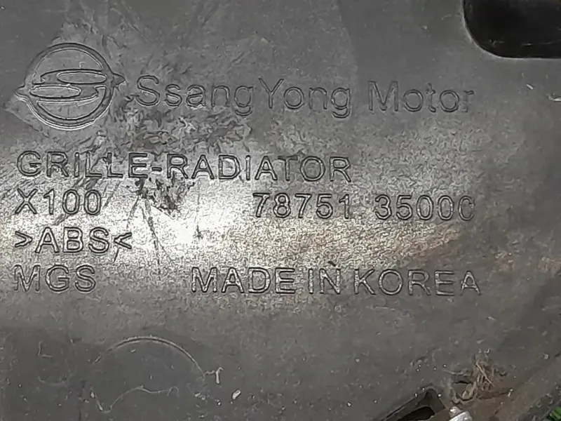 Griglia Cofano ANT 7875135000 Ssangyong Tivoli 2015