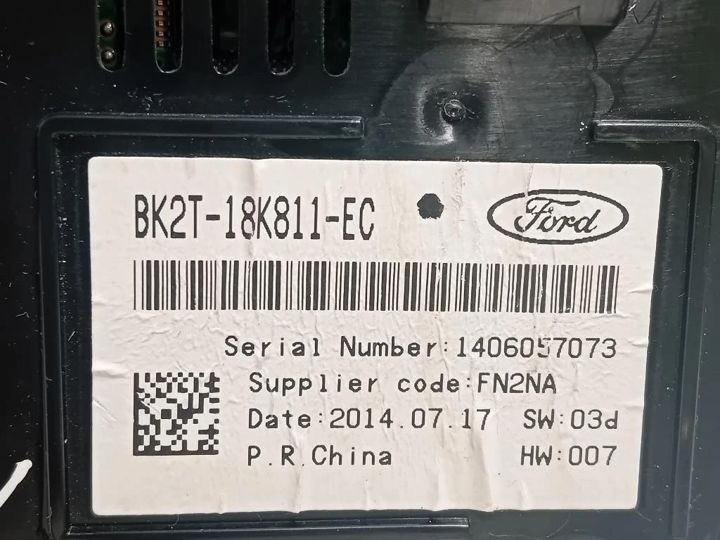 Pulsantiera Multifunzione Centrale BK21-18K811-EC Ford Transit Custom I 2013