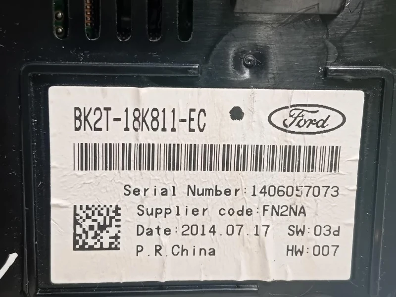 Pulsantiera Multifunzione Centrale BK21-18K811-EC Ford Transit Custom I 2013