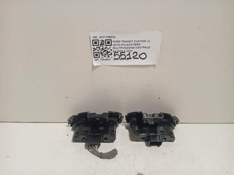 Pulsantiera Multifunzione Centrale JK2110B838 Ford Transit Custom I 2018