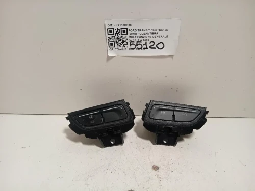 Pulsantiera Multifunzione Centrale JK2110B838 Ford Transit Custom I 2018