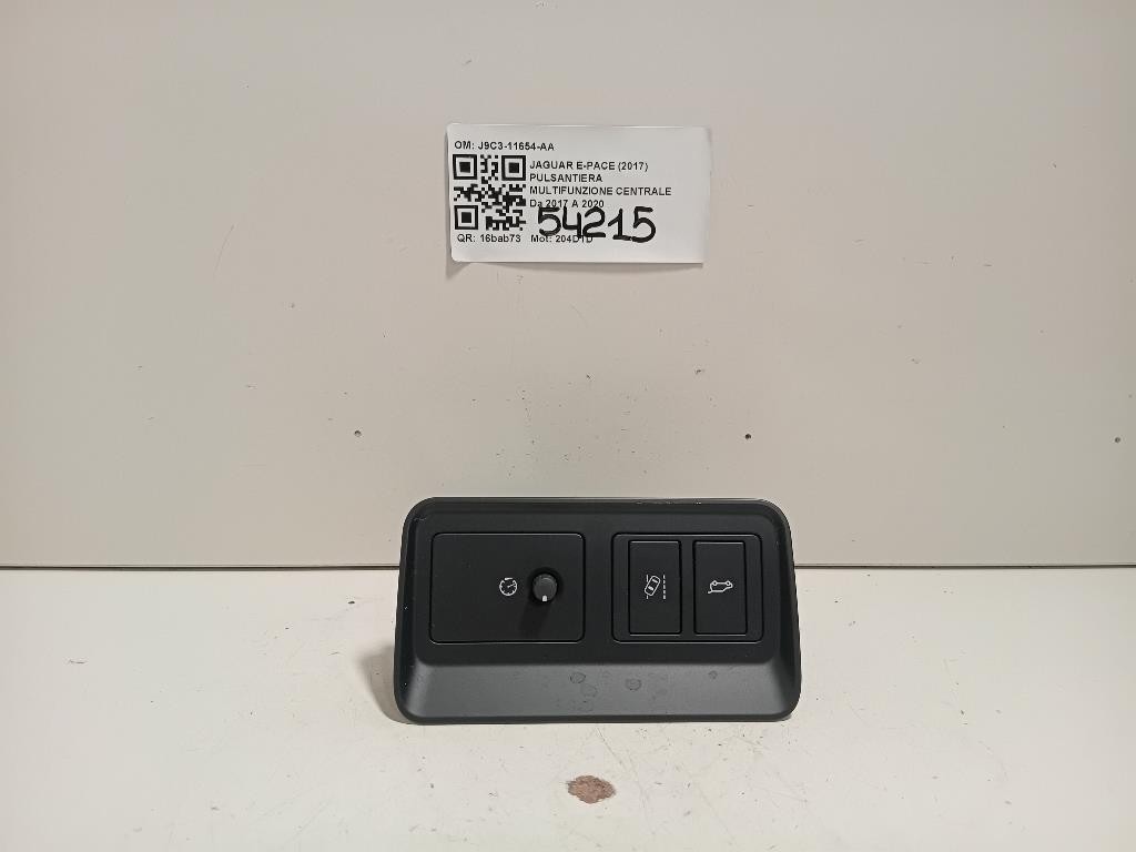 Pulsantiera Multifunzione Centrale J9C3-11654-AA Jaguar E-pace 2017