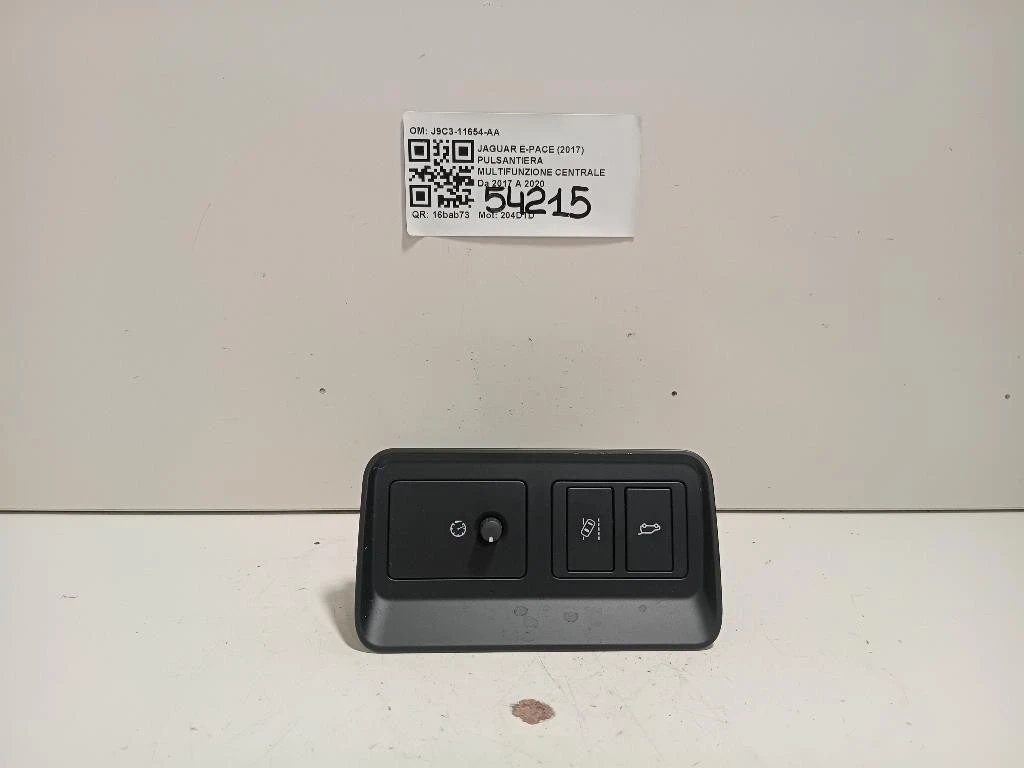 Pulsantiera Multifunzione Centrale J9C3-11654-AA Jaguar E-pace 2017
