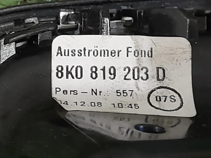 Griglia Condotto ARIA Console Centrale POST POST 8K0819203 D Audi A4 8K5 Avant 2008