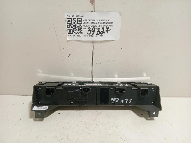 Pulsantiera Multifunzione Centrale 1718209410 Mercedes Classe SLK R171 2004