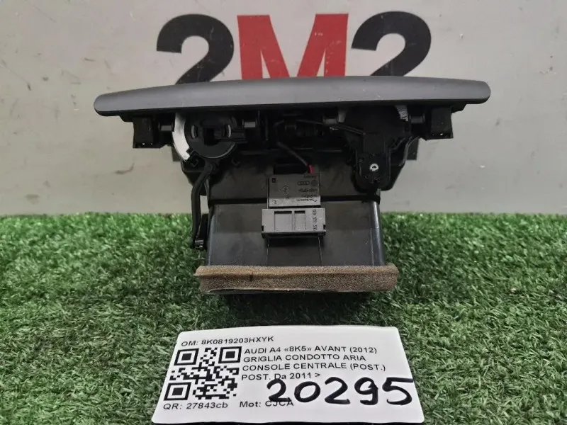 Griglia Condotto ARIA Console Centrale POST POST 8K0819203HXYK Audi A4 8K5 Avant 2012