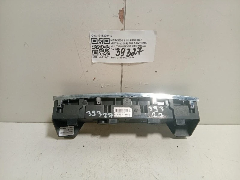 Pulsantiera Multifunzione Centrale 1718209410 Mercedes Classe SLK R171 2004