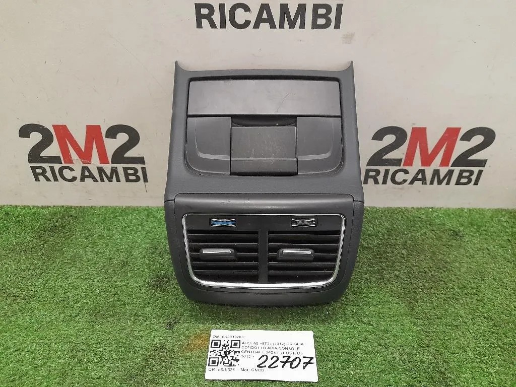 Griglia Condotto ARIA Console Centrale POST POST 8K0819203 Audi A5 8T3 2012
