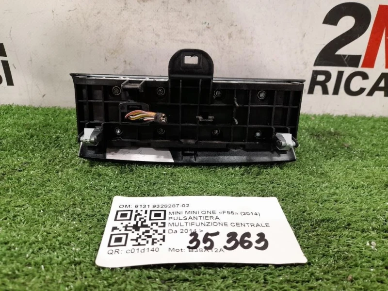 Pulsantiera Multifunzione Centrale 6131 9328287-02 Mini MINI ONE F55 2014