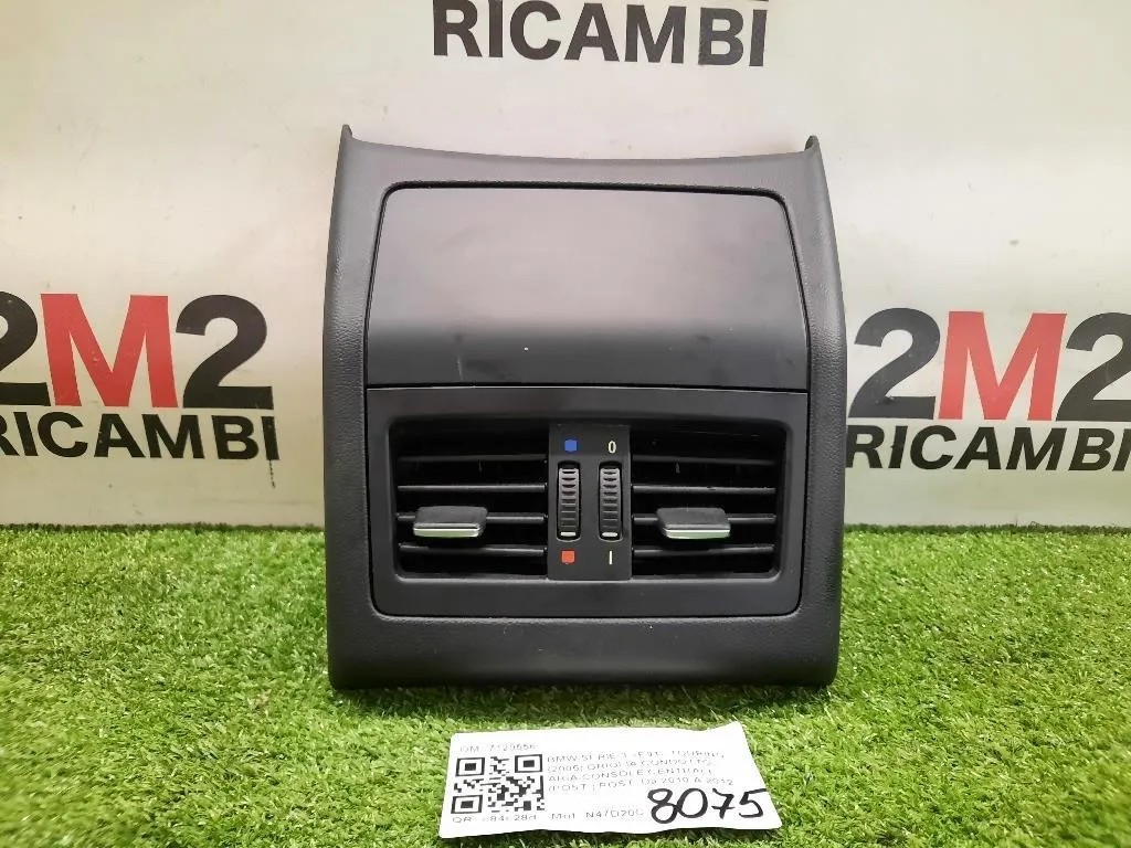 Griglia Condotto ARIA Console Centrale POST POST 7129556 Bmw Serie 3 E91 Touring 2005