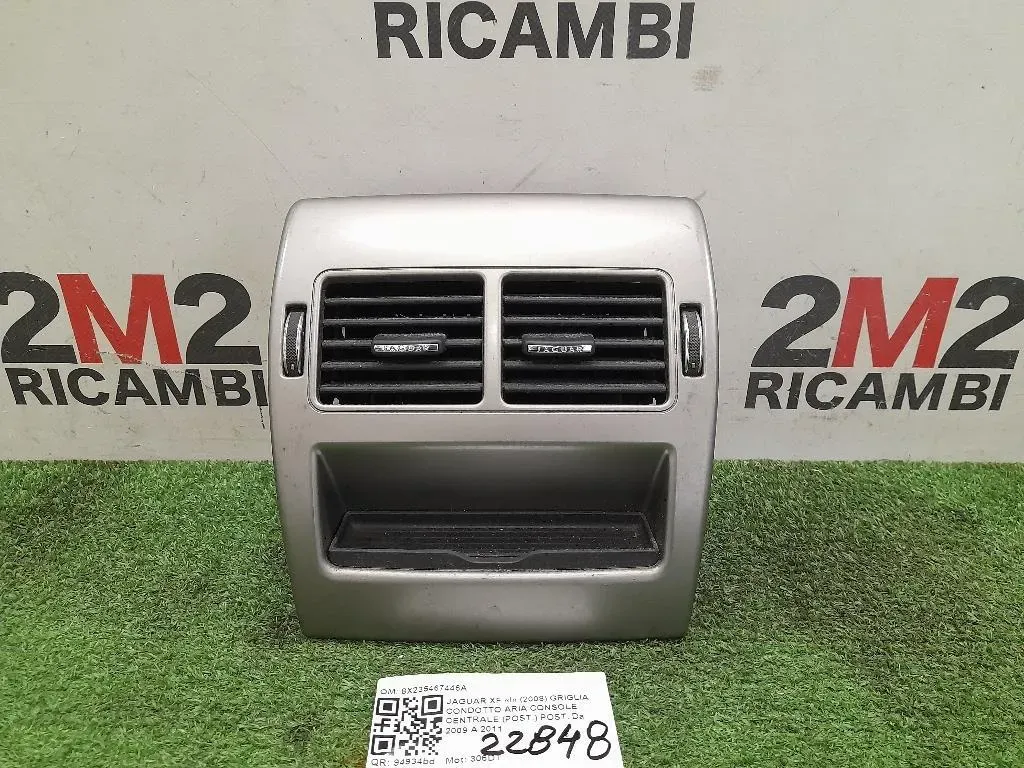 Griglia Condotto ARIA Console Centrale POST POST 8X235467446A Jaguar XF I 2008