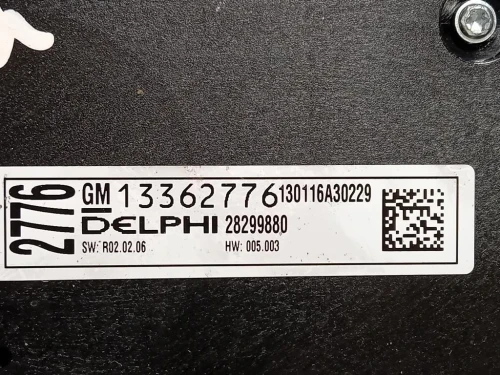 Pulsantiera Multifunzione Centrale 13362776 Opel Meriva B 2014