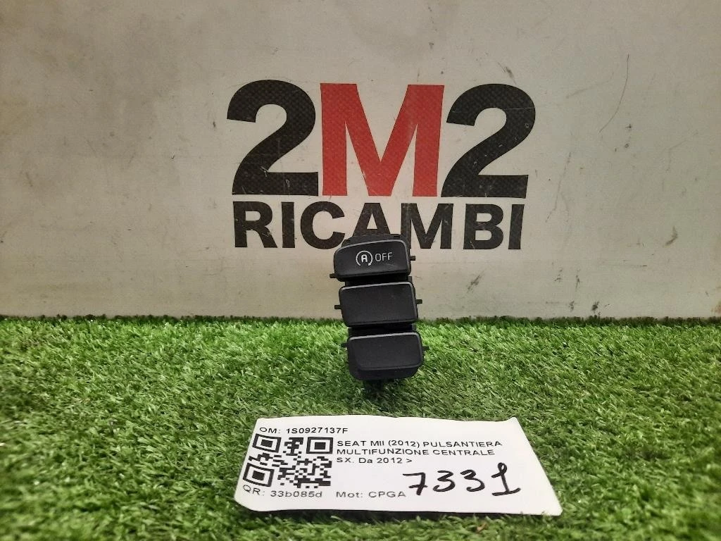 Pulsantiera Multifunzione Centrale SX 1S0927137F Seat MII 2012
