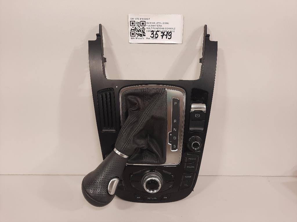 Pulsantiera Multifunzione Console Centrale 8T0 919 609 F Audi A5 8T3 2008
